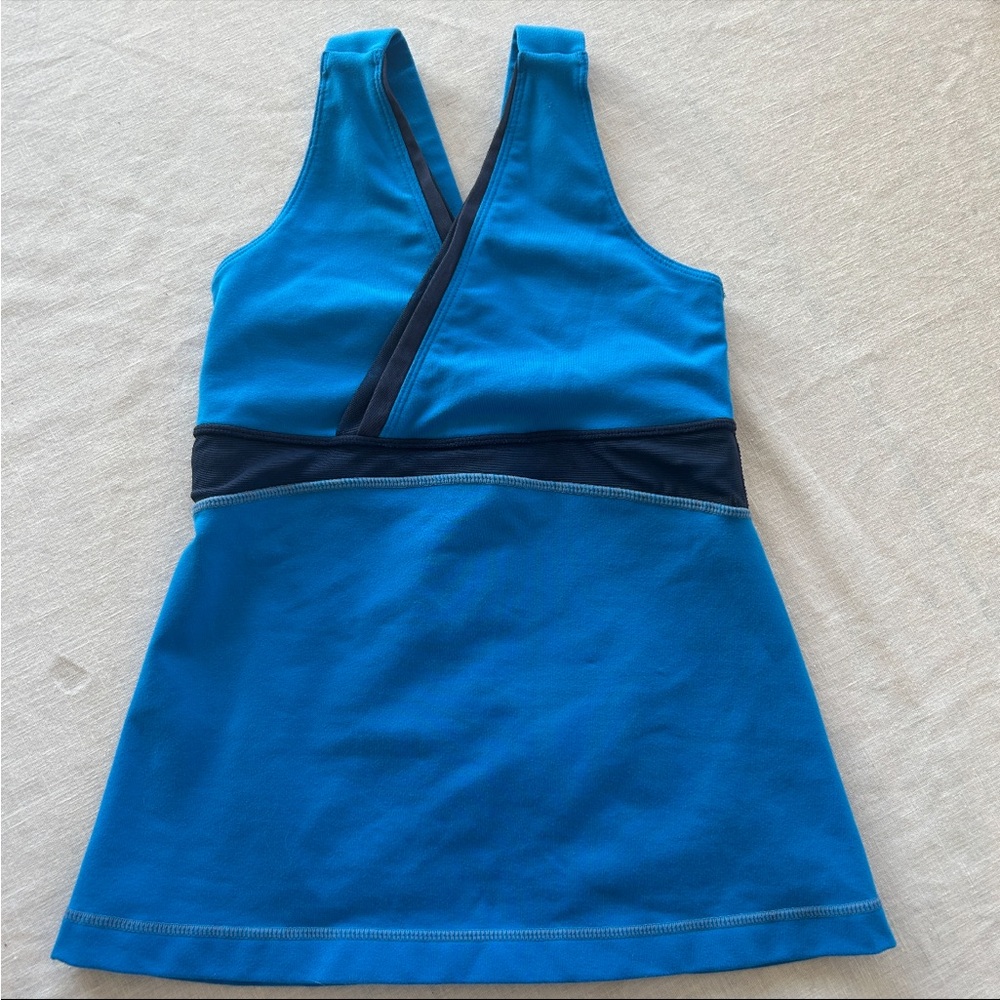 Lululemon | Blue Athletic Fitness Yoga Tank Top